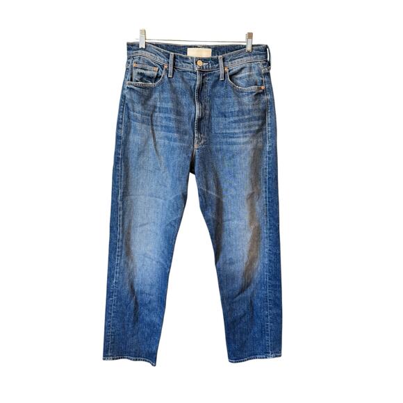 MOTHER High Waisted Study Hoover Jeans Size 30 EUC Treating Myself $248 MSRP - Picture 2 of 9